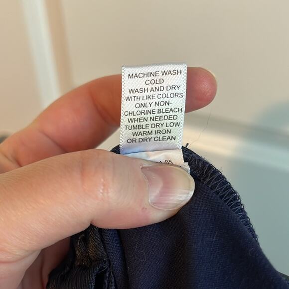 Banana Republic Navy Ankle Pants - Picture 9 of 9